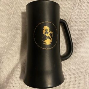 Vintage Playboy mug in black matte. Highly collectible.